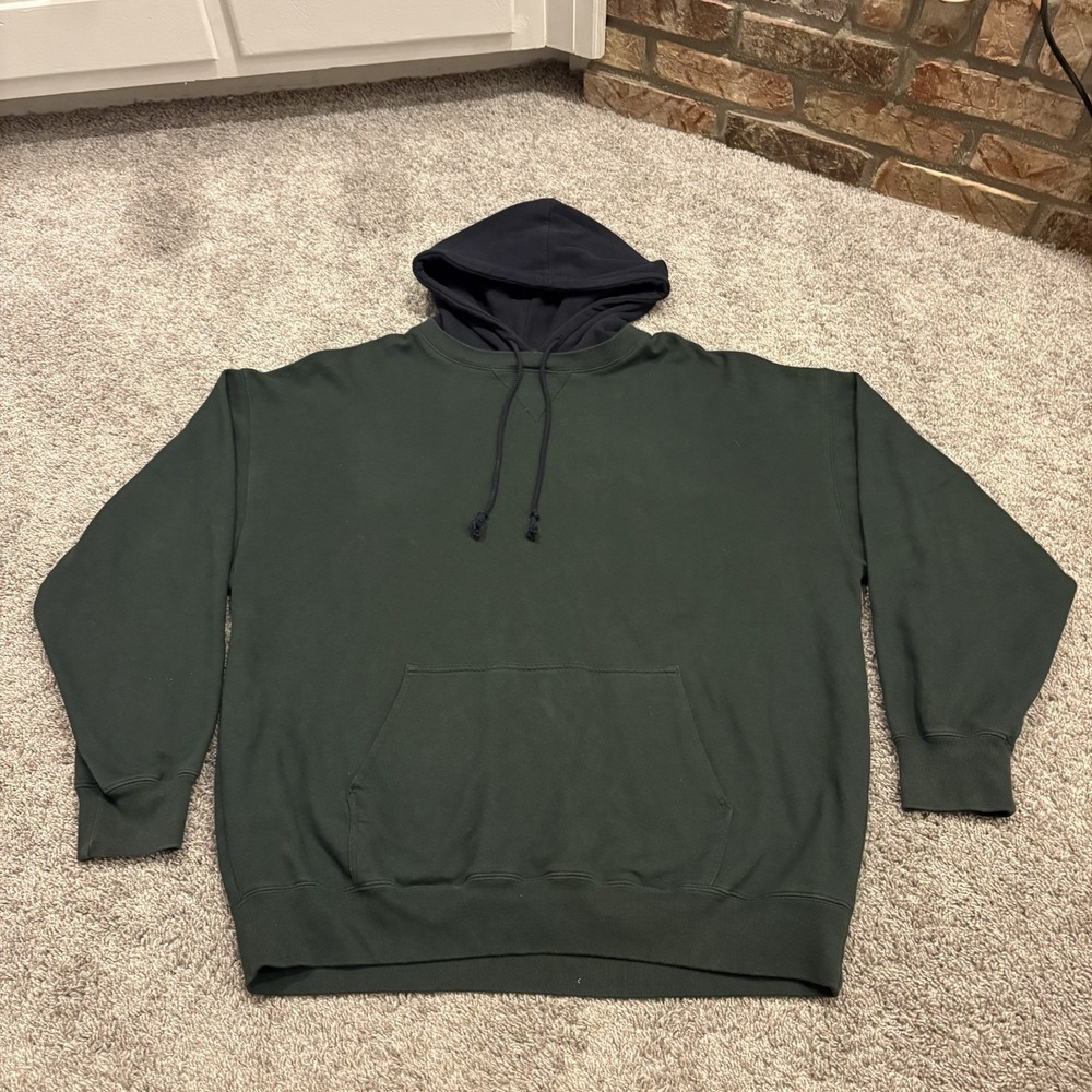 Brandy Melville Hooded Sweatshirt After hood Vintage Style Boxy Heavyweight OSFA